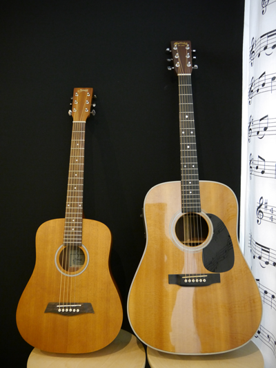 ミニサイズのギター